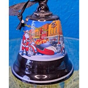 NEW 2011 Harley-Davidson Motorcycles Santa Claus Bell Christmas Ornament